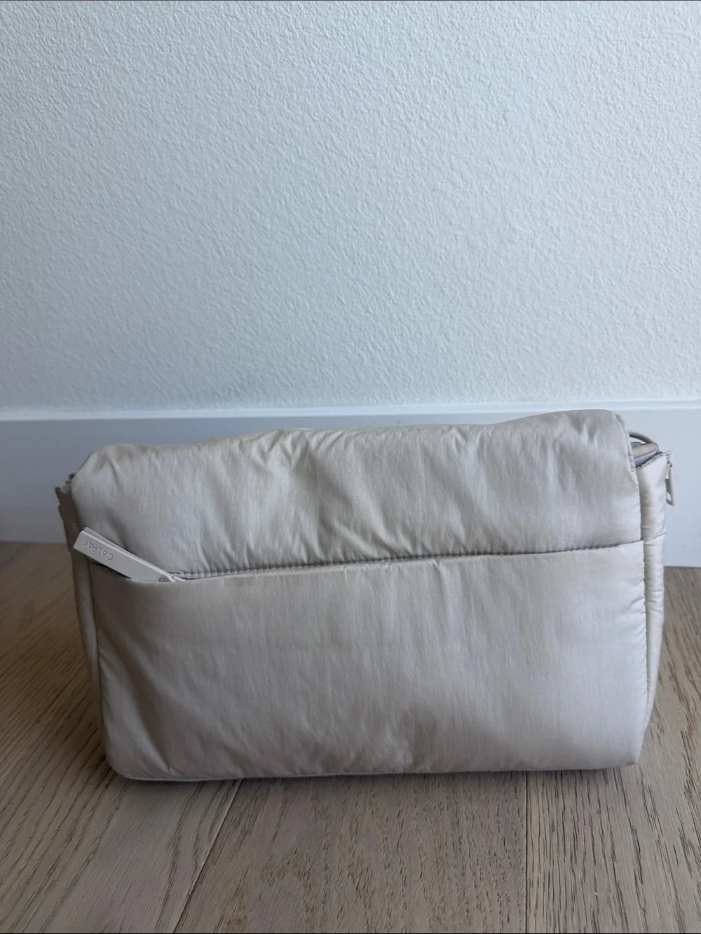 Calpak Convertible Stroller Caddy Crossbody in Oatmeal